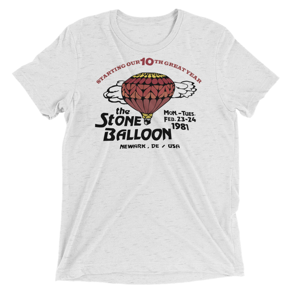 Stone Balloon - 10th Anniversary Vintage T-Shirt – Berch