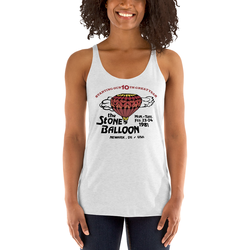 Stone Balloon - 10th Anniversary Women's Tank